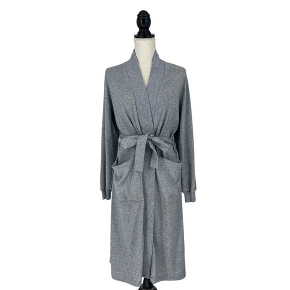 Pluto Intimates Metallic Blue Robe - Picture 2 of 12